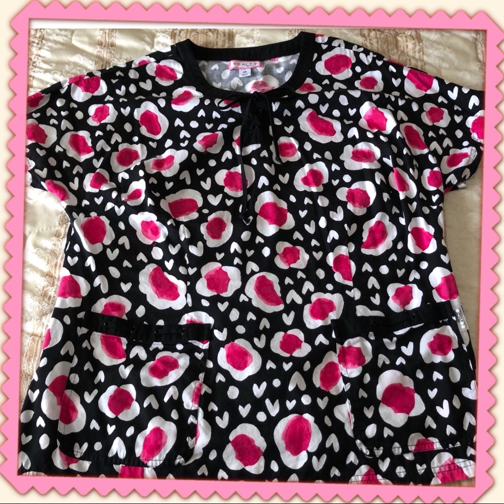 Koi Scrub top, 100% cotton , never worn.